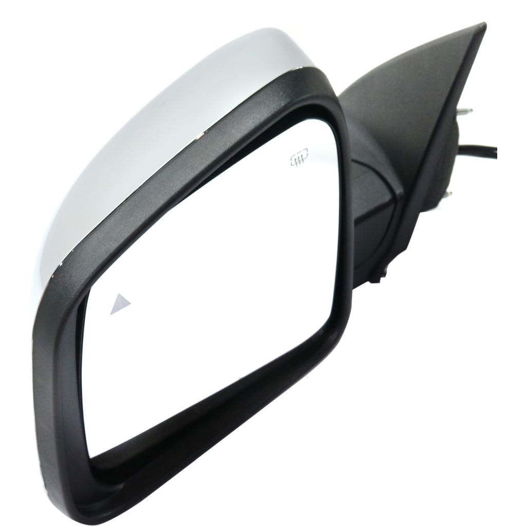 DODGE TRUCKS & VANS DURANGO DOOR MIRROR LEFT (Driver Side) PWR/HTD/SIGNAL/MEMORY (W/BSD)(CHROME) NO DIMMING OEM#68237575AF-PFM 2011-2022 PL#CH1320420
