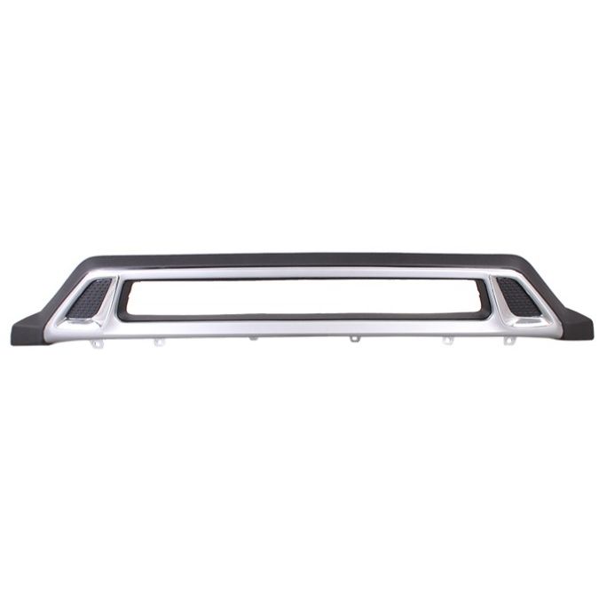 MITSUBISHI OUTLANDER (7 SEATER) FRONT BUMPER LOWER VALANCE TEXTURE W/CHROME W/SILVER **CAPA** OEM#62026W061P 2019-2020 PL#MI1095140C