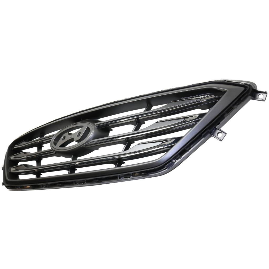 HYUNDAI SONATA GRILLE SILVER/CHR-BLK MOLDING (WO/AUTO CRUISE)(SPORT BMP) OEM#86350C2300 2015-2017 PL#HY1200182