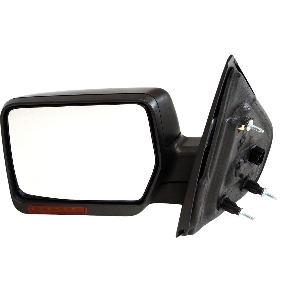 FORD TRUCKS & VANS FORD/PU (F150 EXC HERITAGE) DOOR MIRROR LEFT (Driver Side) PWR/HTD/SIGNAL/PUDDLE/MEMEMORY (BLK) OEM#8L3Z17683HA-PFM 2007-2008 PL#FO1320410