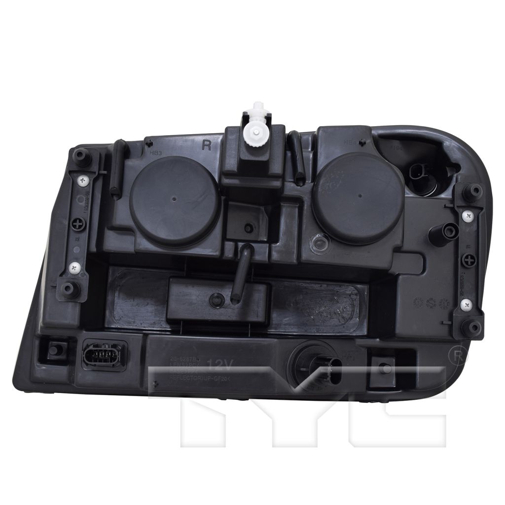 GM TRUCKS & VANS TRAILBLAZER HEAD LAMP ASSY RIGHT (Passenger Side) (LT MDL/08 LS MDL) **CAPA** OEM#25970908 2006-2009 PL#GM2503304C