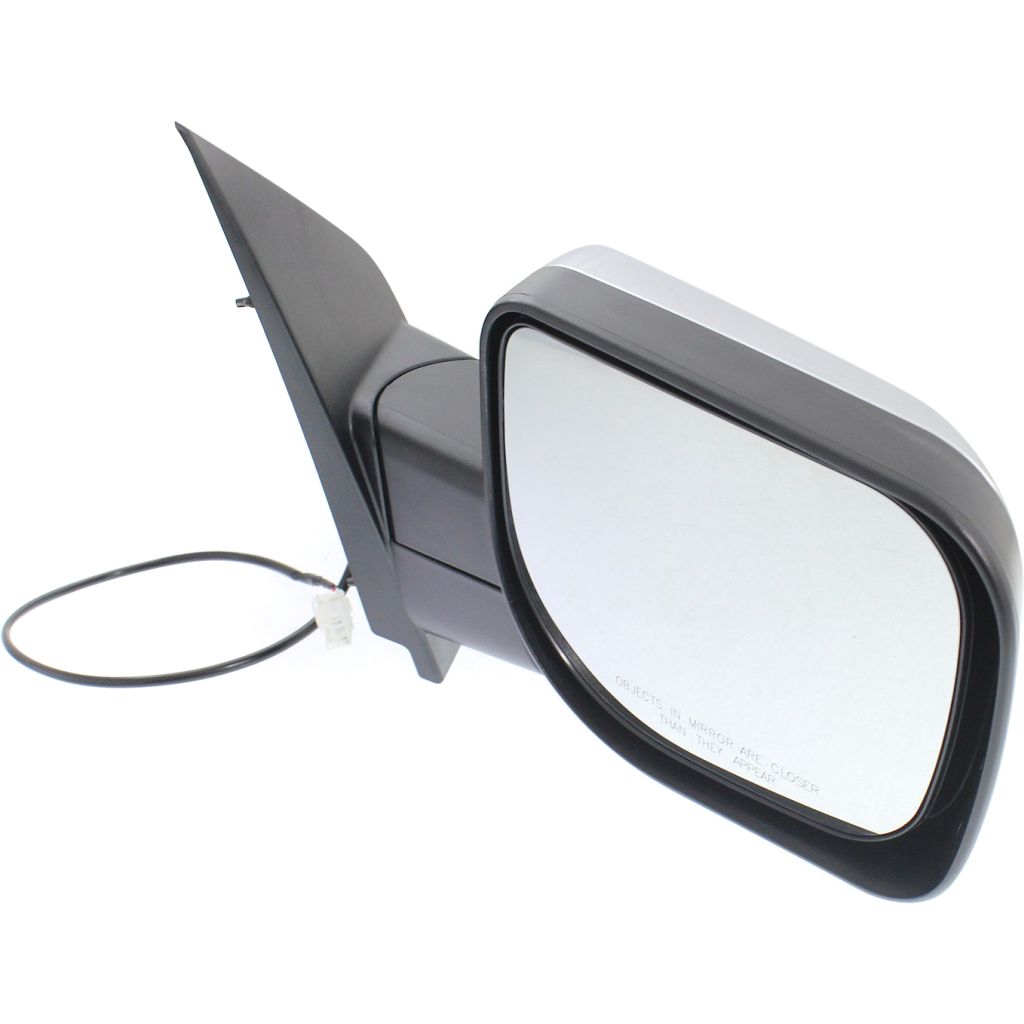 NISSAN(DATSUN) TITAN DOOR MIRROR RIGHT (Passenger Side) PWR/N-HTD (CHROME CVR)(W/O DUAL ARM) OEM#96301ZR20A 2011-2015 PL#NI1321249