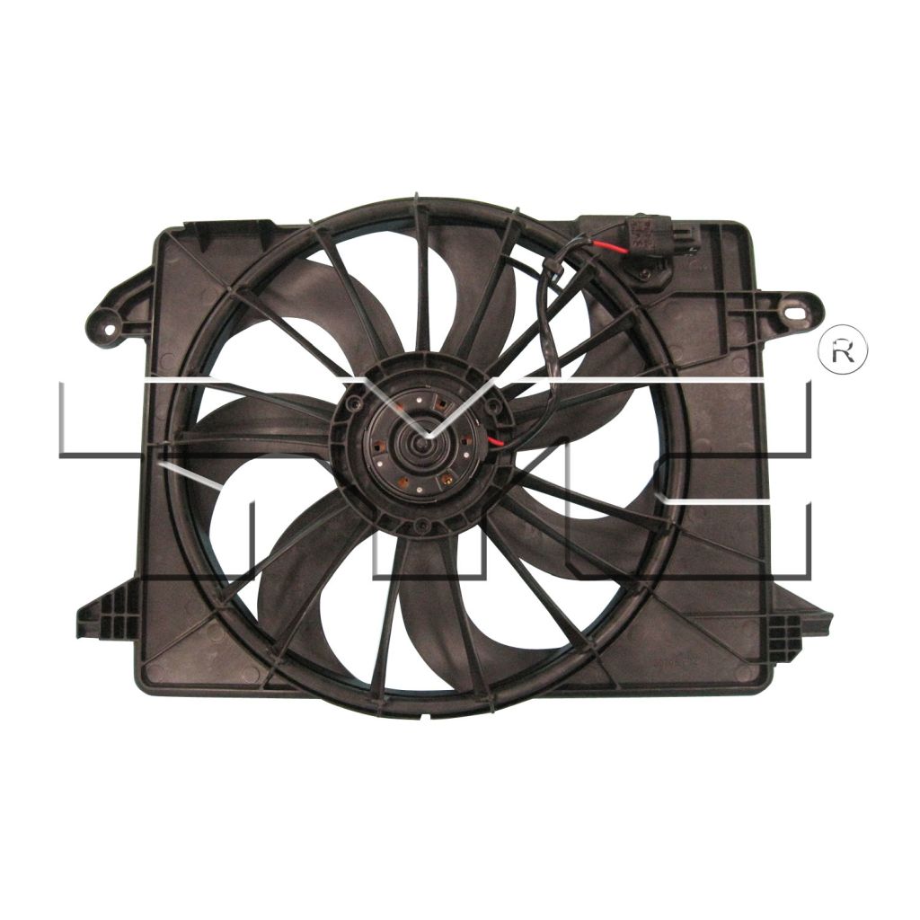 DODGE CHARGER RADIATOR & A/C FAN ASSEMBLY 3.6L/5.7L/6.4L ( SINGLE FAN ) OEM#68050129AA 2015-2023 PL#CH3115169