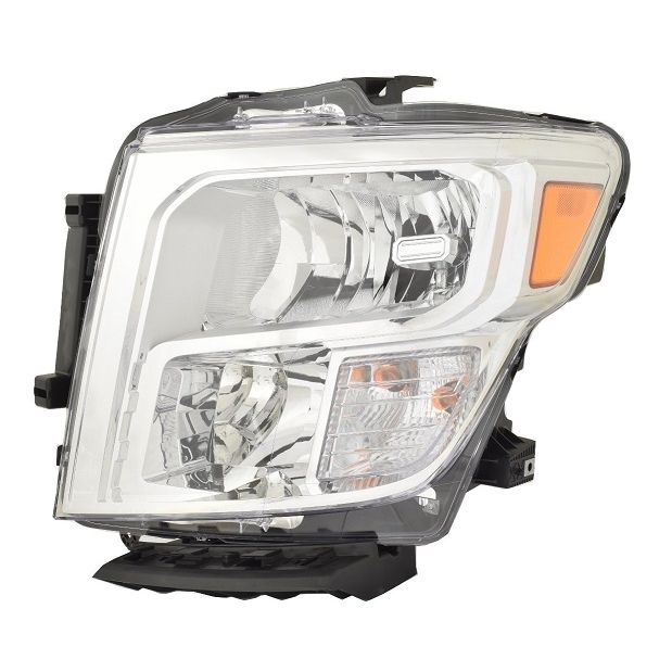 NISSAN TITAN XD HEAD LAMP ASSY LEFT (Driver Side) (HALOGEN)(S/SV MDL) OEM#260609FV1A 2020-2024 PL#NI2502280