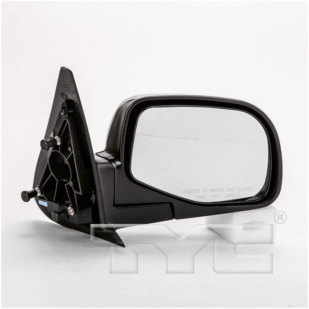 FORD TRUCKS & VANS RANGER DOOR MIRROR RIGHT (Passenger Side) MANUAL (PADDLE TYPE)(CONTOUR STYLE) OEM#4L5Z17682BAA 1998-2005 PL#FO1321165