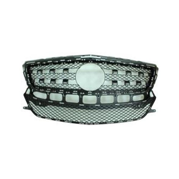 MERCEDES-BENZ CLS-CLASS (4DOORS)(218) GRILLE BLACK (CLS550)(WO/SPORT)(W/ PARKTRONIC) OEM#2188850165 2012-2014 PL#MB1200167