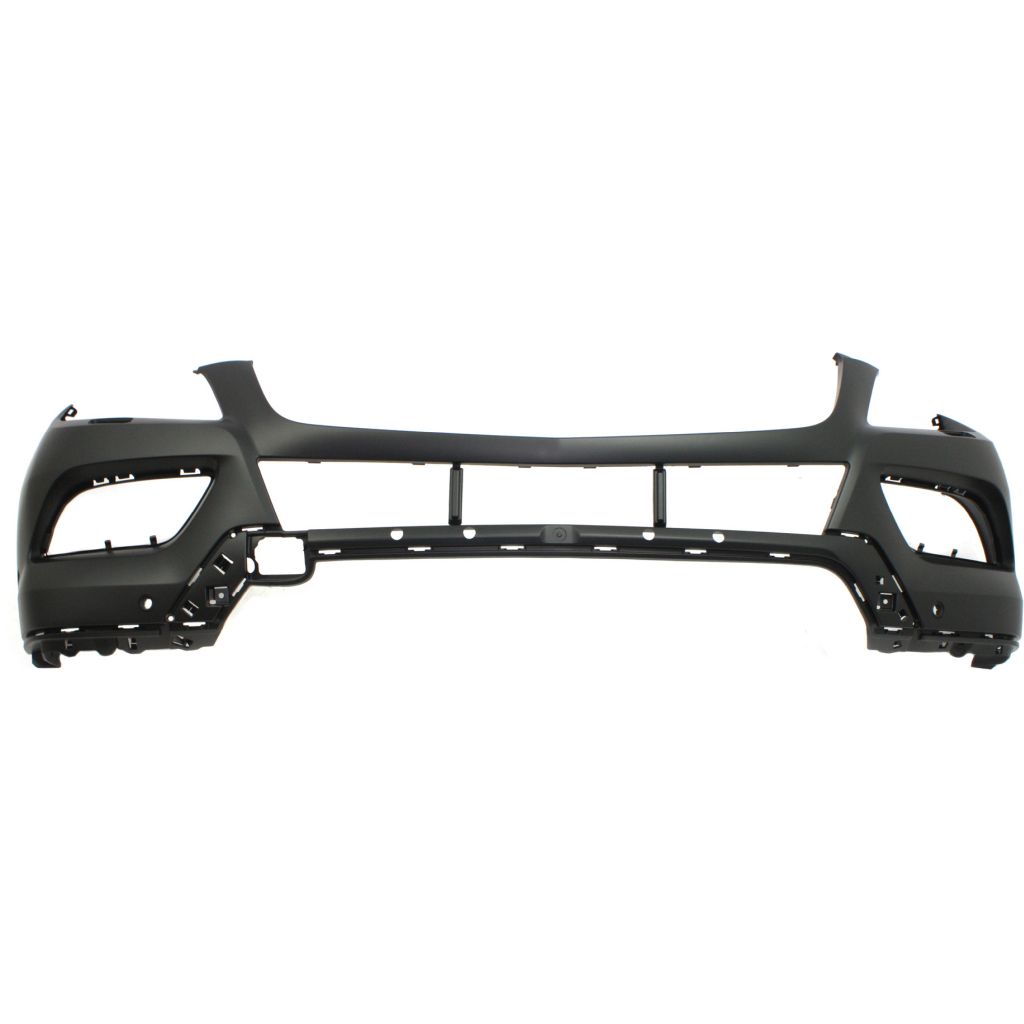 MERCEDES-BENZ ML-CLASS (166) FRONT BUMPER COVER PRIMED (ML250/350 WO/SPORT)(W/ WASH)(W/ SENSOR) OEM#16688514259999 2012-2015 PL#MB1000367