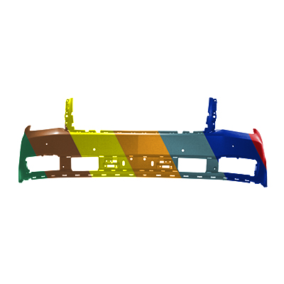 GM TRUCKS & VANS TAHOE (CHEVY) FRONT BUMPER COVER (W/SENSOR)(EXC LT 4WD W/Z71)**CAPA** OEM#84408066 2015-2020 PL#GM1000974C