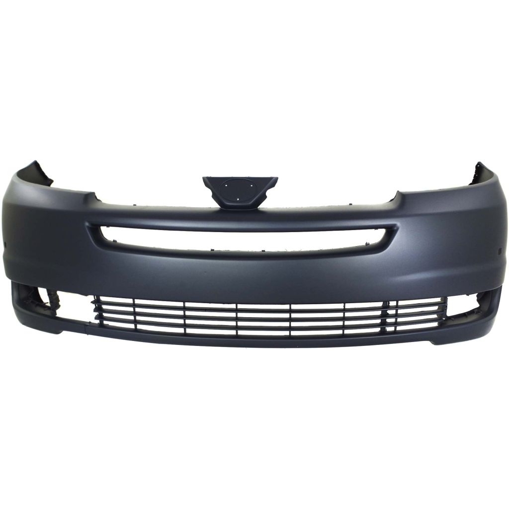 TOYOTA SIENNA FRONT BUMPER COVER PRIMED (W/Park Sensor & Radar Cruise) OEM#52119AE903 2004-2005 PL#TO1000269