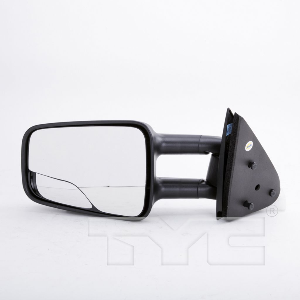 GM TRUCKS & VANS YUKON DENALI/YUKON XL DENALI (GMC) MIRROR LEFT (Driver Side) MANUAL DUAL ARM(CAMPER)(W/WIDE ANGLE MIRROR) OEM#15172060 2001-2006 PL#GM1320244