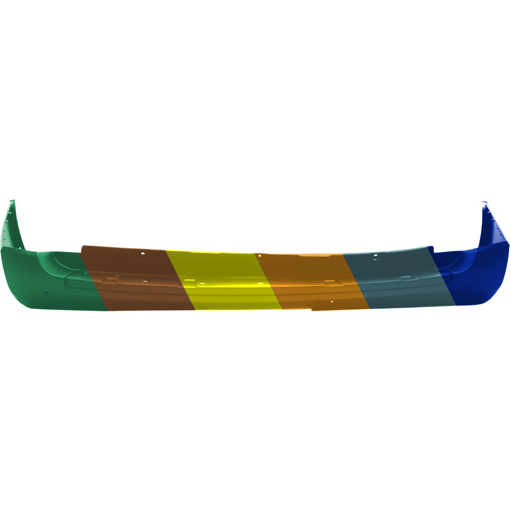 FORD TRUCKS & VANS EXPEDITION REAR BUMPER COVER PRIMED (W/SENSOR)(119WB) OEM#BL1Z17K835GPTM 2015-2017 PL#FO1100723
