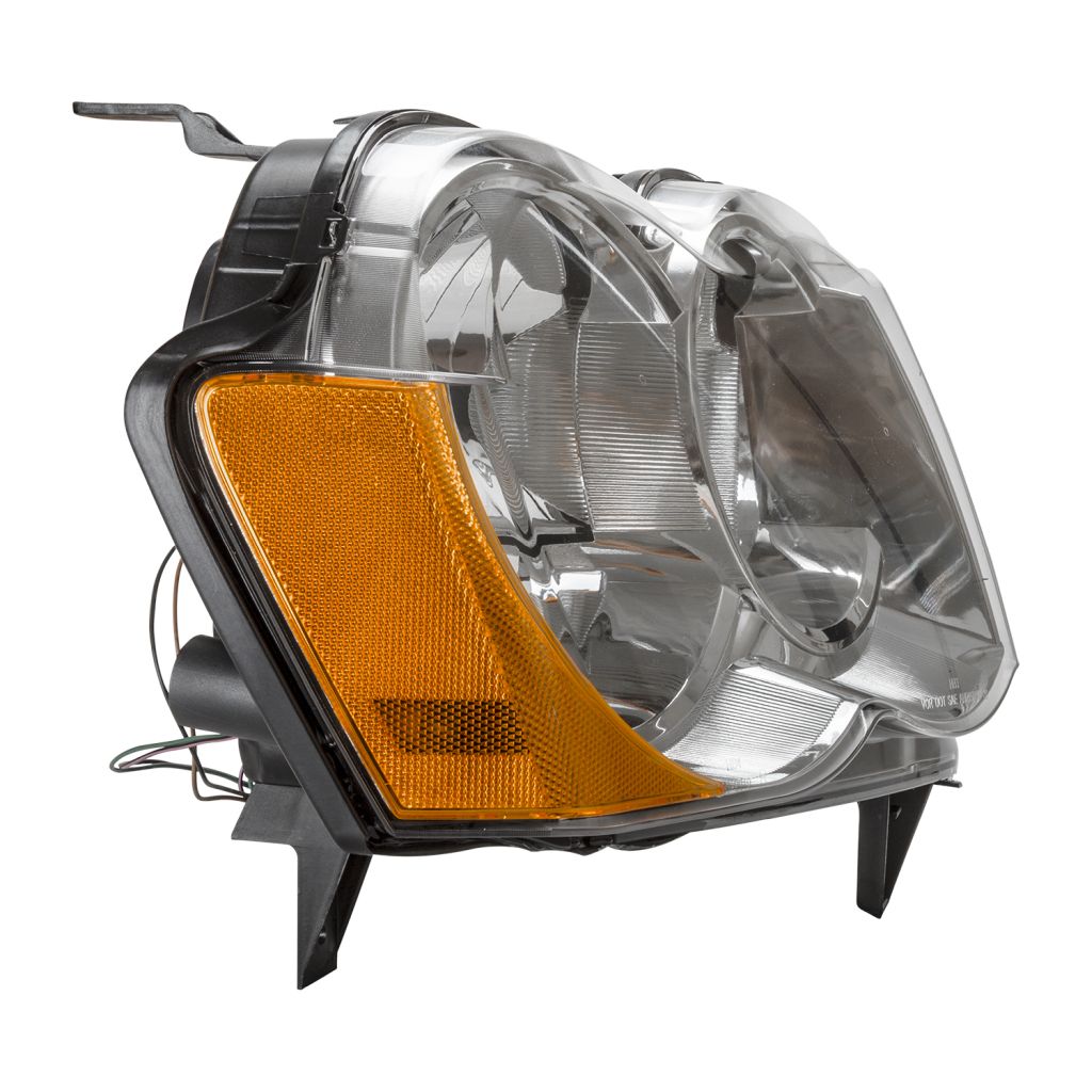 JEEP GRAND CHEROKEE HEAD LAMP ASSEMBLY RIGHT (Passenger Side) (HALOGEN) **CAPA** OEM#55157482AE 2008-2010 PL#CH2519131C