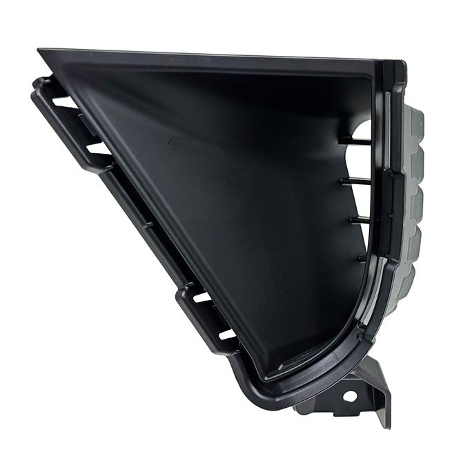 NISSAN(DATSUN) ROGUE FRONT BUMPER COVER OUTER INSERT LEFT (Driver Side) TXT-BLACK (US BUILT) OEM#622576RZ0A 2024-2025 PL#NI1038194