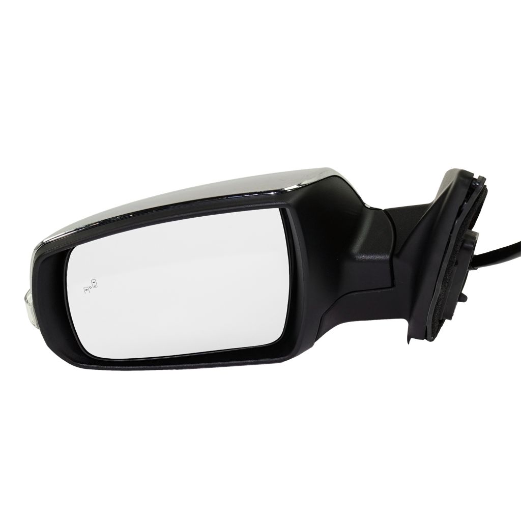 KIA SORENTO DOOR MIRROR RIGHT (Passenger Side) PWR/HTD/SIGNAL/MEMORY (W/BSD)(PWR-FOLD)(CHROME CVR) OEM#876201U720 2014-2015 PL#KI1321212