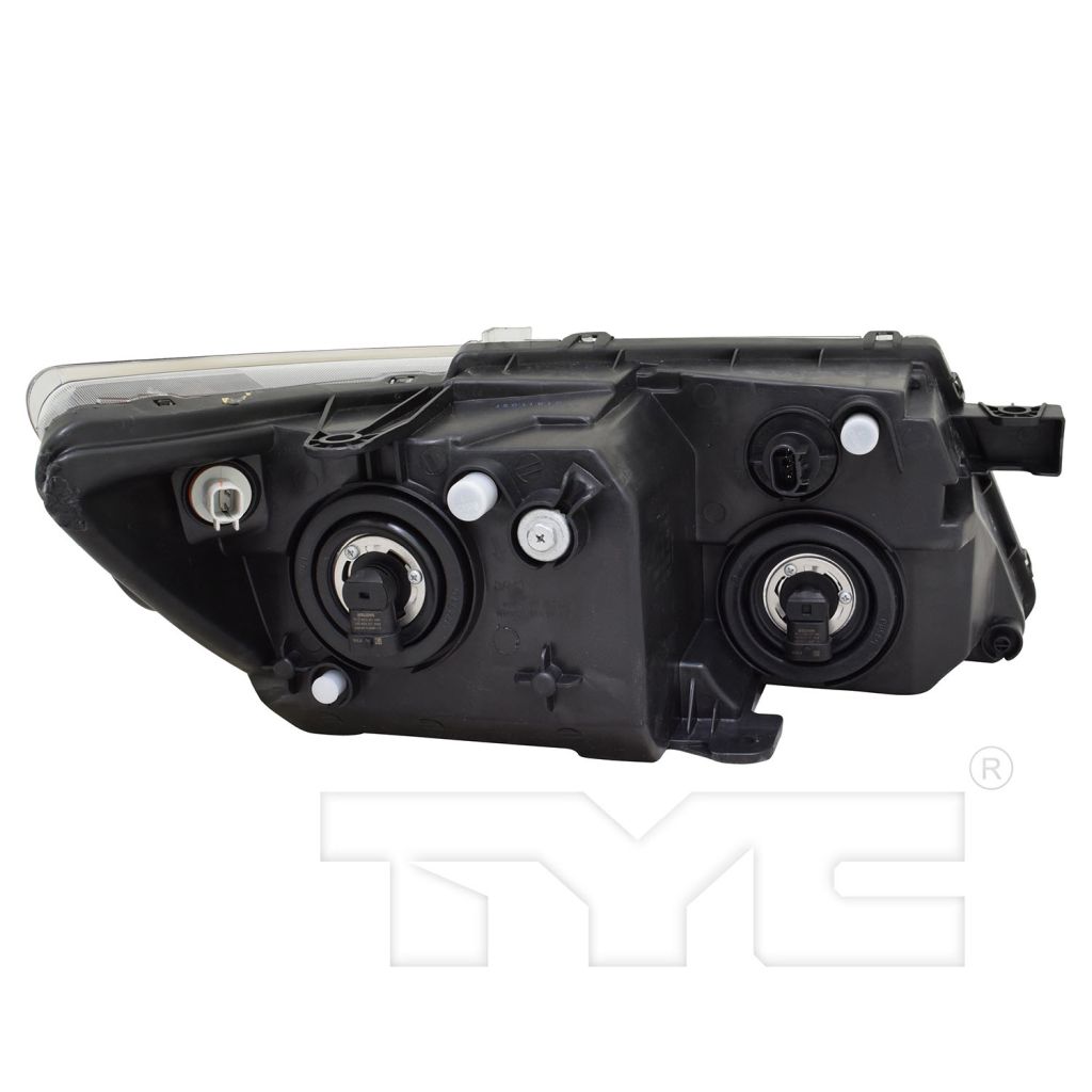 DODGE JOURNEY HEAD LAMP ASSY LEFT (Driver Side) (BLACK BEZEL)(CROSSROAD MDL)**CAPA** OEM#68200085AC 2014-2020 PL#CH2502265C