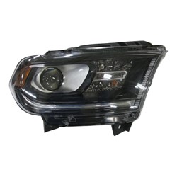 DODGE TRUCKS & VANS DURANGO HEAD LAMP ASSEMBLY RIGHT (Passenger Side) (HALOGEN)(WO/LED DRL)(CHR BEZEL)**CAPA** OEM#68299136AD 2016-2020 PL#CH2503303C