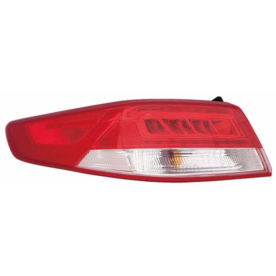KIA OPTIMA HYBRID TAIL LAMP ASSY LEFT (Driver Side) OUTER (LED)(TYPE 1)**CAPA** OEM#92401D4230 2017-2019 PL#KI2804131C