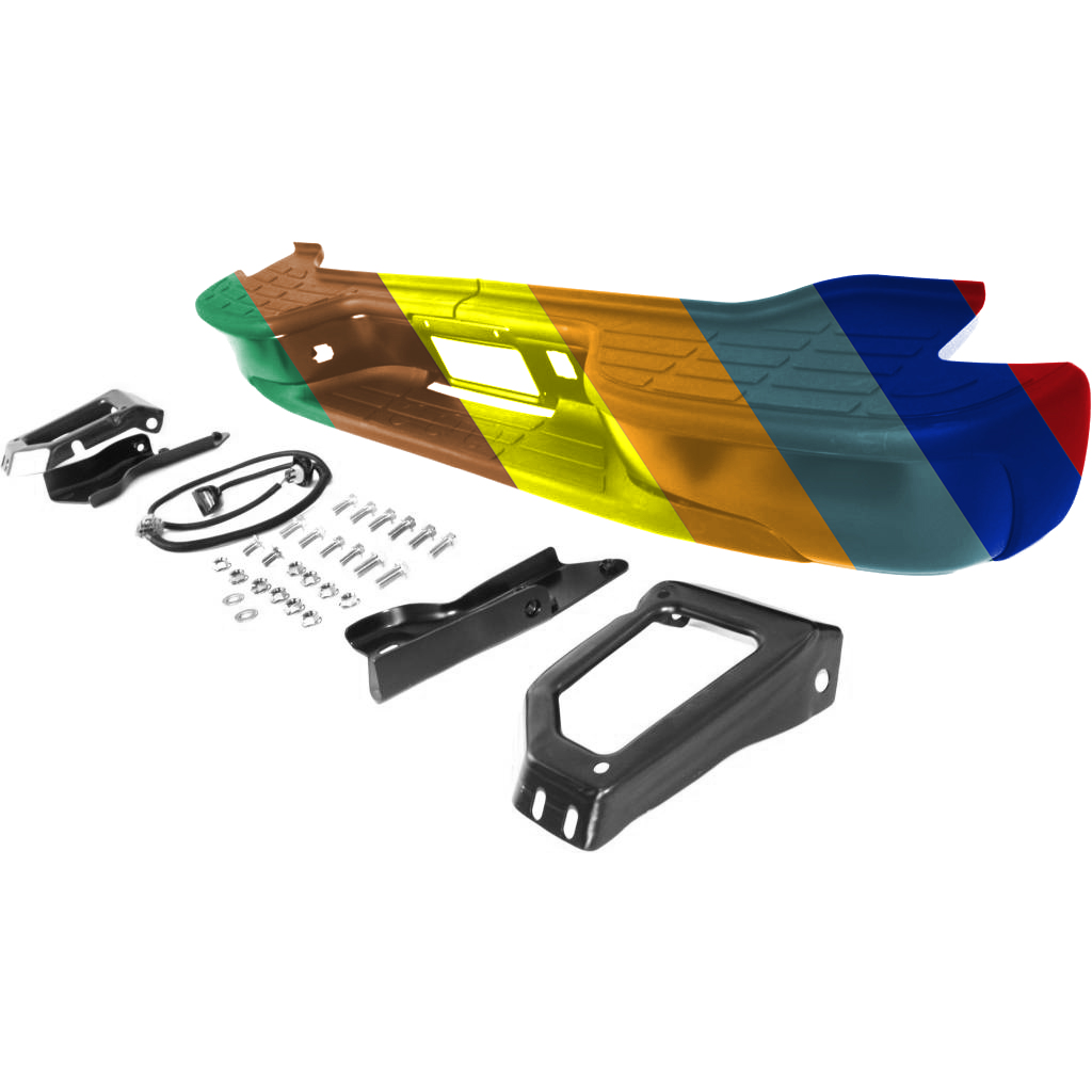 GM TRUCKS & VANS YUKON/YUKON XL (GMC) STEP BUMPER ASSEMBLY PTD OEM#GM1100115 2000-2006 PL#GM1101115