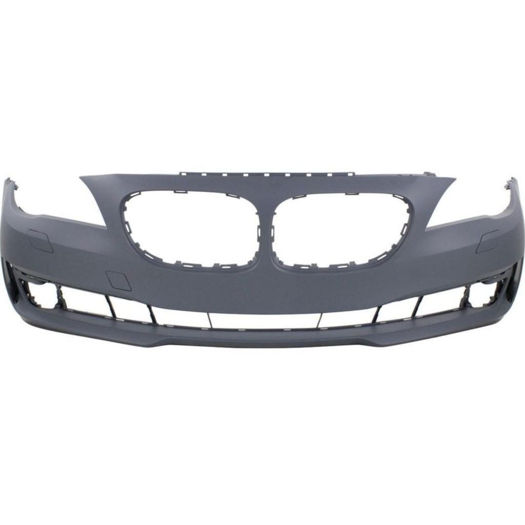BMW BMW 7 SERIES HYBRID ( 750 HYBRID) FRONT BUMPER COVER PRIMED (WO/SENSOR)(WO/CAMERA)(WO/M PKG) OEM#51117332259 2013-2015 PL#BM1000314