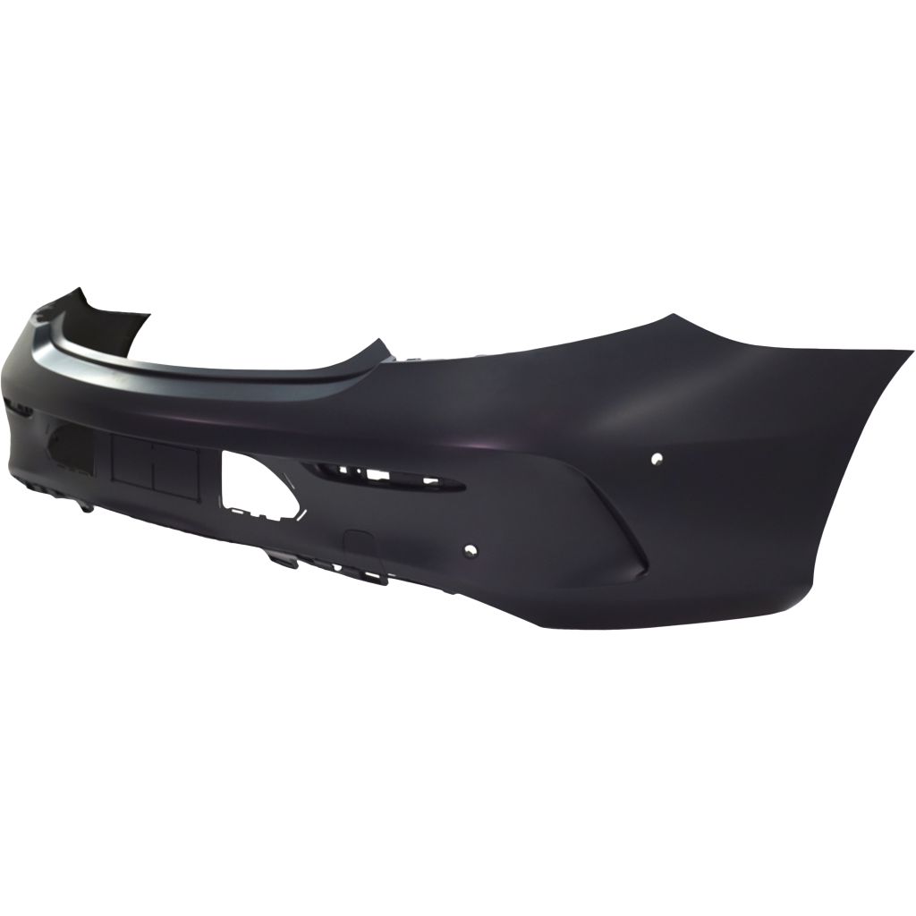 MERCEDES-BENZ C-CLASS COUPE REAR BUMPER COVER PRM-GRAY (W/ACTIVE PK ASSIST)(C300 W/SPORT)(C43) OEM#20588092039999 2017-2018 PL#MB1100397