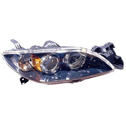 MAZDA MAZDA3 HEAD LAMP UNIT RIGHT (Passenger Side) (SEDAN)(HALOGEN) OEM#BN8P510K0D 2004-2009 PL#MA2519108