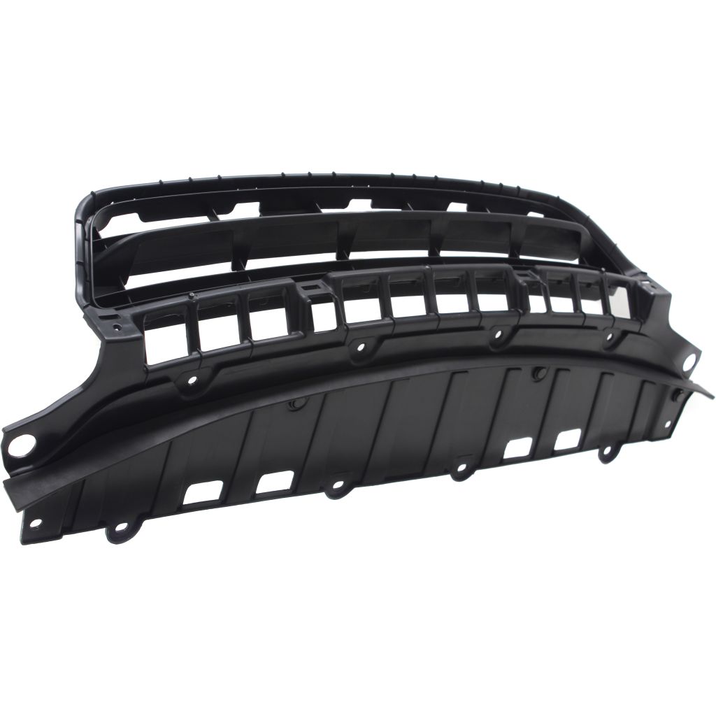 HONDA CIVIC SEDAN FRONT BUMPER GRILLE CENTER BLACK (USA/CANADA) **CAPA** OEM#71107SNEA50 2009-2011 PL#HO1036127C