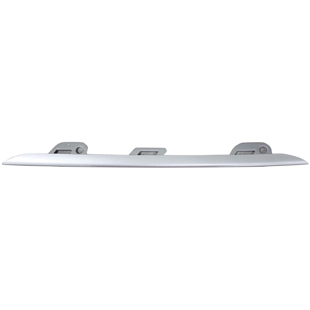 PORSCHE CAYENNE FRONT BUMPER SIDE GRILLE MLDG CENTER LEFT (Driver Side) SILVER(BASE/S WO/SPORT DESIGN) OEM#9Y0807245M7U 2019-2023 PL#PO1046111