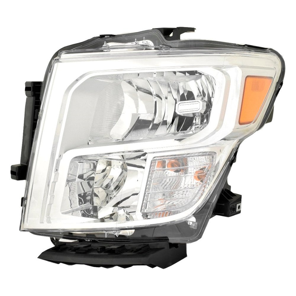 NISSAN TITAN XD HEAD LAMP ASSY LEFT (Driver Side) (HALOGEN)(S/SV MDL) OEM#260609FV1A 2020-2024 PL#NI2502280