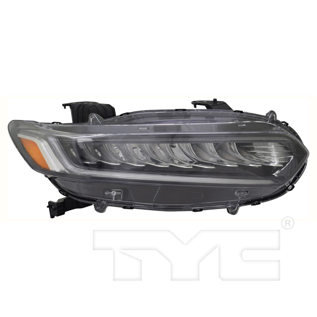 HONDA ACCORD SEDAN HEAD LAMP ASSY RIGHT (Passenger Side) (TOURING)(LED HIGH BEAM) OEM#33100TVAA11 2018-2020 PL#HO2503188