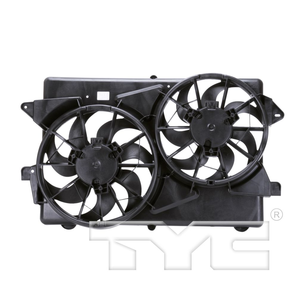 SATURN VUE RADIATOR & A/C FAN ASSEMBLY (3.5L)(DUAL FAN) OEM#10387467 2004-2007 PL#GM3115201