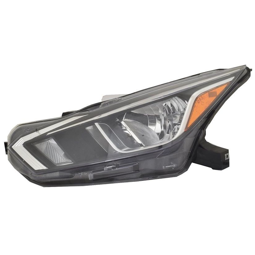 NISSAN VERSA SEDAN HEAD LAMP ASSY LEFT (Driver Side) (HALOGEN)**CAPA** OEM#260605EE0A 2020-2021 PL#NI2502273C