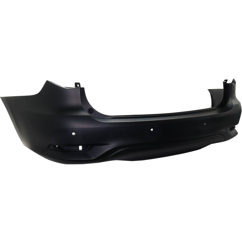 INFINITI QX60 REAR BUMPER COVER PRIMED (W/4 SENSOR)(WO/TOWING HITCH)**CAPA** OEM#850229NF0H 2016-2020 PL#IN1100161C