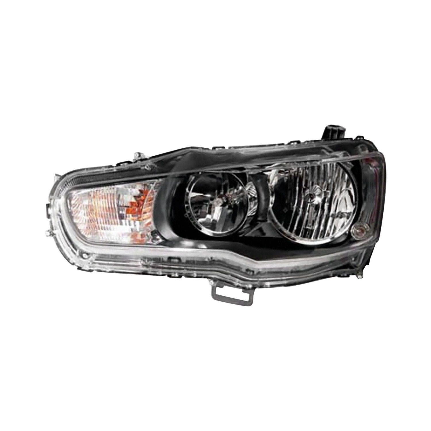 MITSUBISHI LANCER SPORTBACK HEAD LAMP ASSY LEFT (Driver Side) (HALOGEN) OEM#8301C361 2009-2017 PL#MI2502158