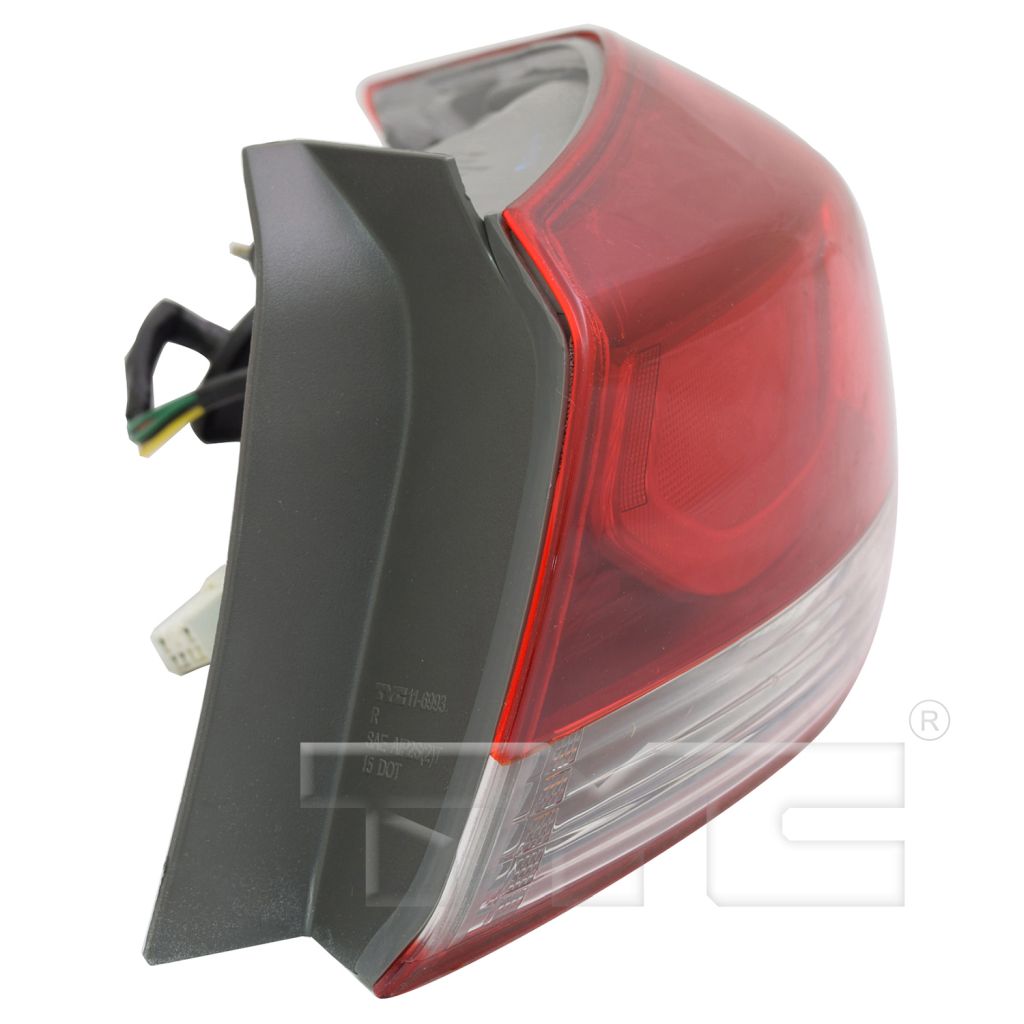 HYUNDAI ELANTRA SEDAN TAIL LAMP ASSEMBLY RIGHT (Passenger Side) (OUTER)(USA)(STD BULB)**CAPA** OEM#92402F3000 2017-2018 PL#HY2805140C