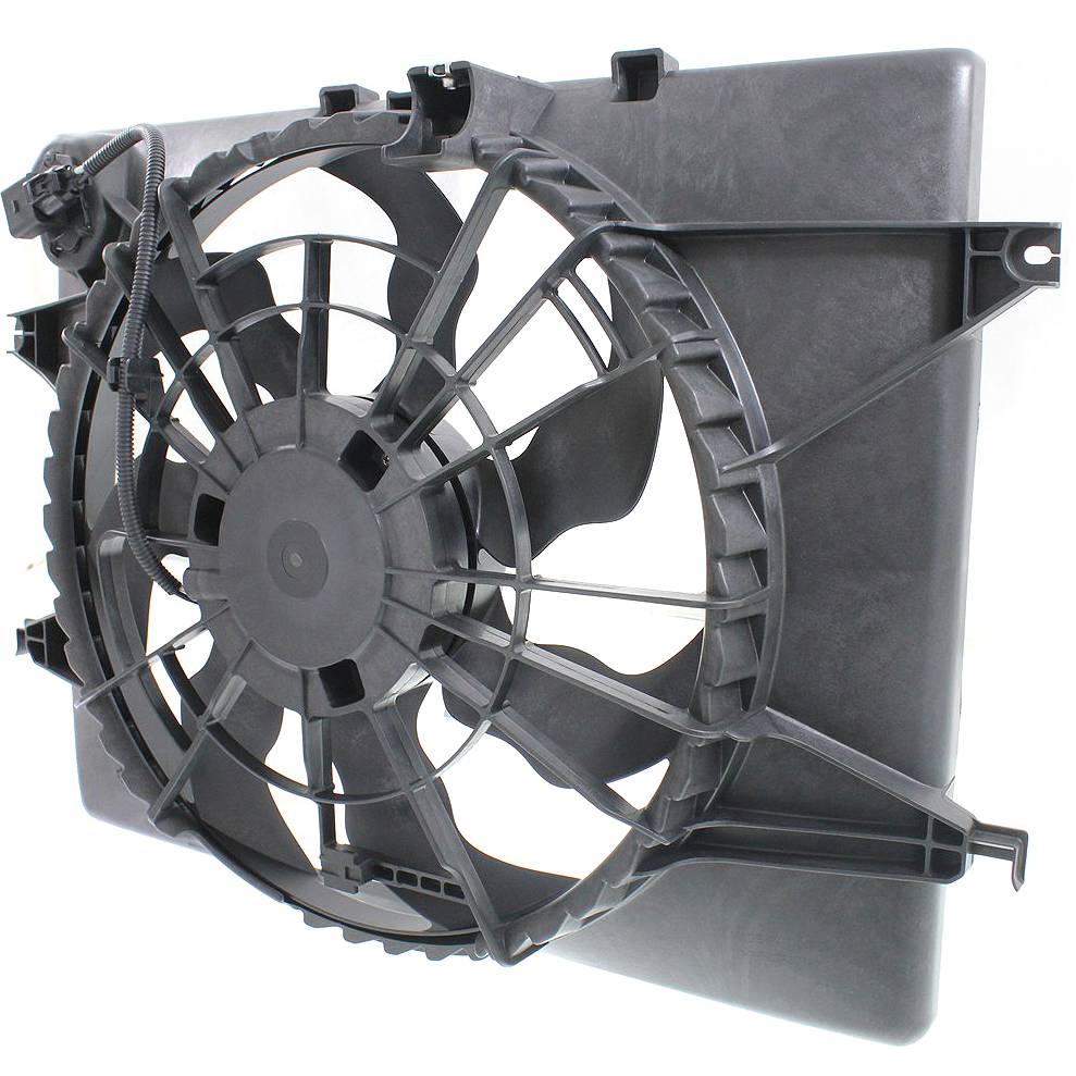 KIA OPTIMA RADIATOR & A/C FAN ASSEMBLY (2.4L)(SINGLE FAN) OEM#253803R170 2011-2013 PL#KI3115136