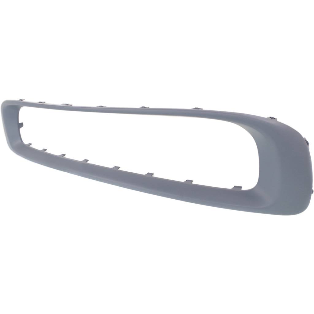 MINI COOPER ROADSTER FRONT BUMPER GRILLE TRIM PRIMED (WO/CHR)(BASE MDL)(WO/JOHN COOPER WORKS PKG) OEM#51117268751 2012-2015 PL#MC1037100