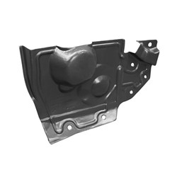 NISSAN(DATSUN) ROGUE FRONT SPLASH SHIELD RIGHT (Passenger Side) (ENG UNDER CVR)(TO OEM#64838JG00A 2008-2012 PL#NI1228155