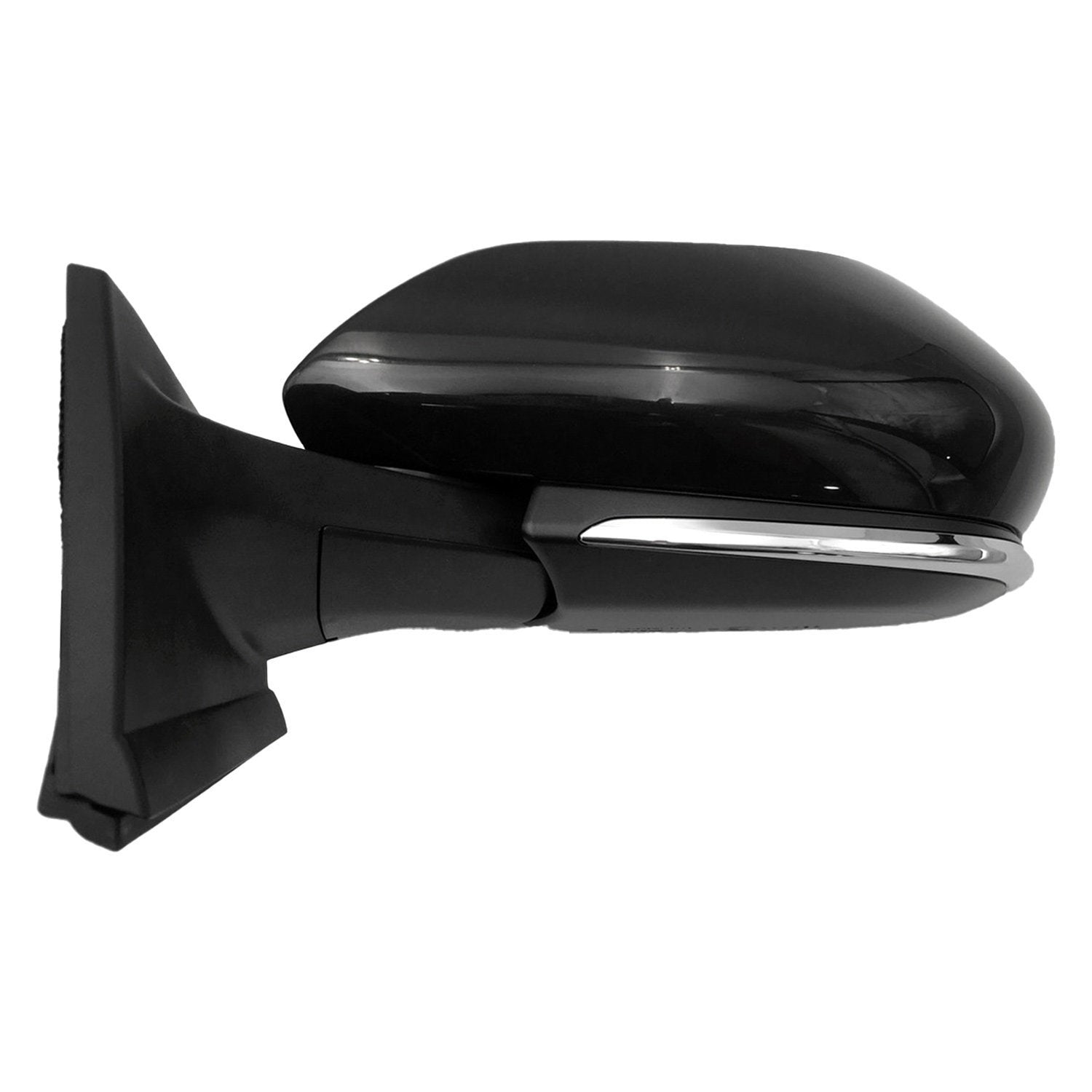 TOYOTA PRIUS PRIME DOOR MIRROR LEFT (Driver Side) PWR/HTD/BSD (MAT-BLACK) OEM#8794047630-PFM 2021-2022 PL#TO1320428
