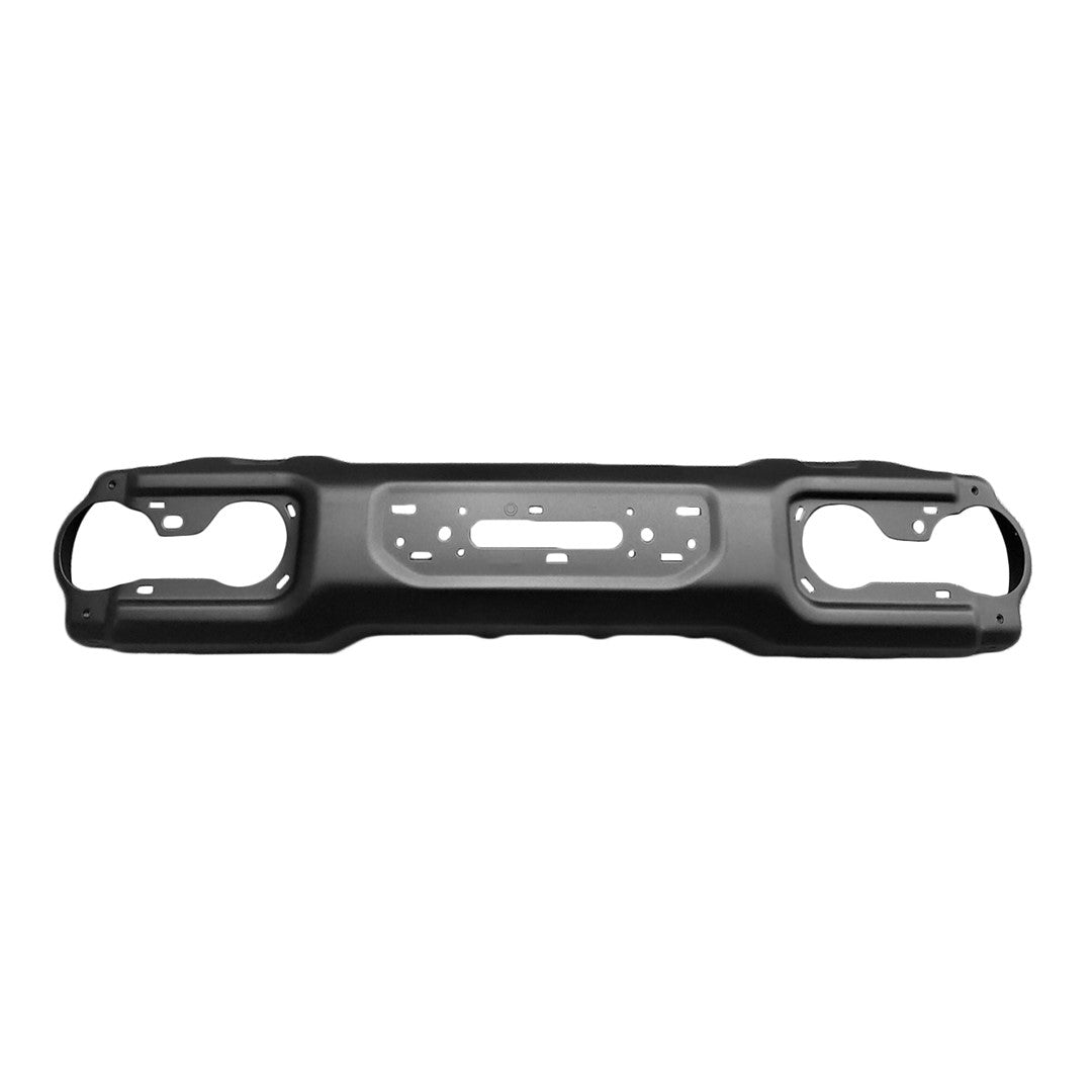 JEEPVEHICLE WRANGLER PLUG-IN FRONT BUMPER BLACK (STEEL)(RUBICON W/STEEL BMP) OEM#68293891AB 2021-2024 PL#CH1002412
