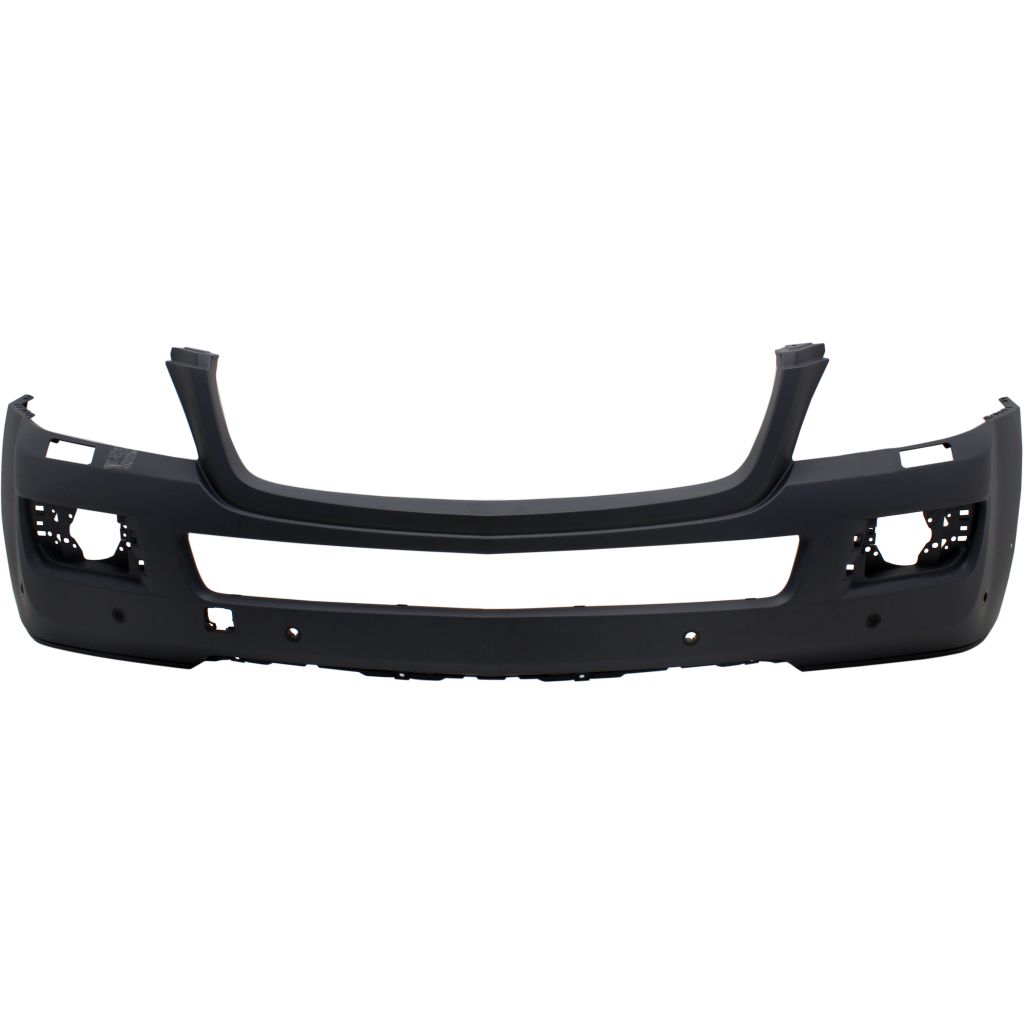MERCEDES-BENZ GL-CLASS (164) FRONT BUMPER COVER PRIMED 320/450 (ROUND FOG)(W/ WASHER)(W/ SENSOR)(WO/CURVE LIGHT) OEM#16488519259999 2007-2009 PL#MB1000254
