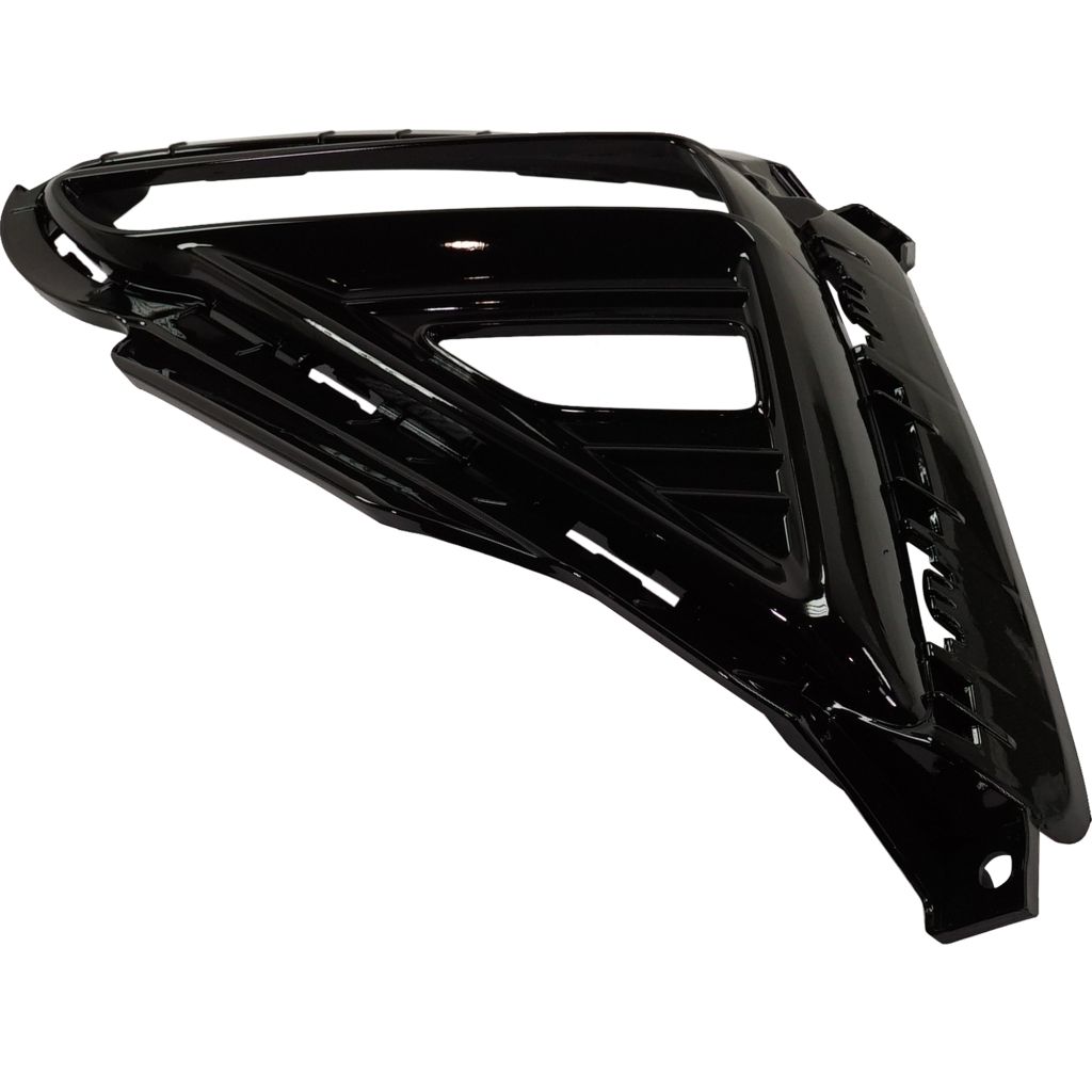 KIA FORTE SEDAN REAR BUMPER INSERT RIGHT (Passenger Side) PTD-BLACK (EXC FE) OEM#86662M7010 2019-2021 PL#KI1139101