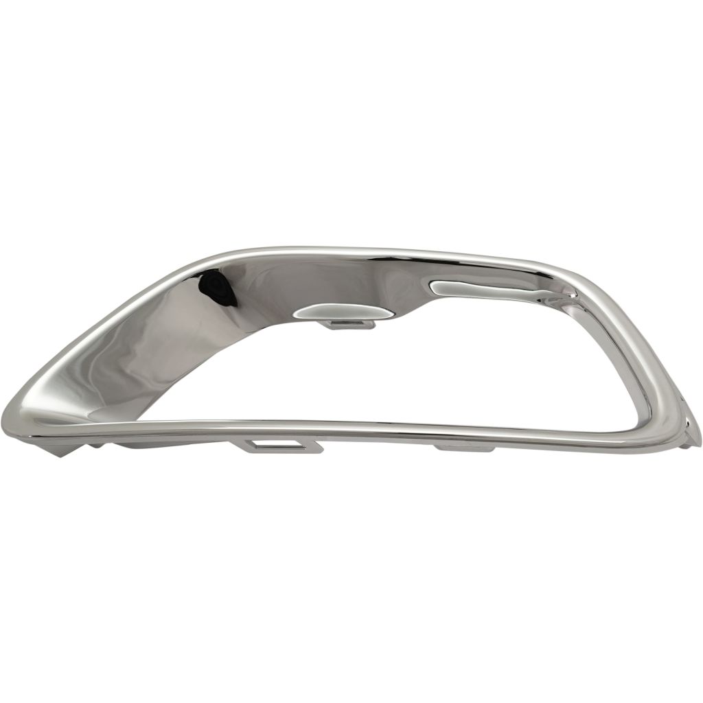 JEEPVEHICLE GRAND CHEROKEE / GRAND CHEROKEE WK FOG LAMP BEZEL RIGHT (Passenger Side) CHROME (LAREDO/LTD/OVERLAND/TRAILHAWK) OEM#5ZM54SZ0AA 2017-2021 PL#CH1039200