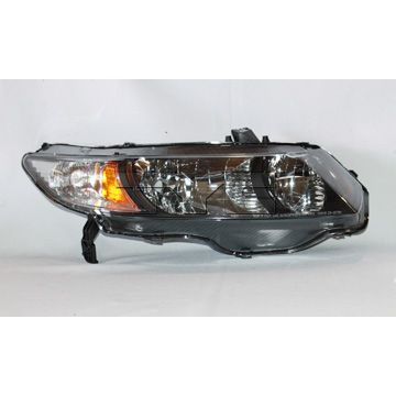 HONDA CIVIC COUPE HEAD LAMP UNIT RIGHT (Passenger Side) (CLEAR SIGN LENS) OEM#33101SVAA51 2009-2011 PL#HO2519126