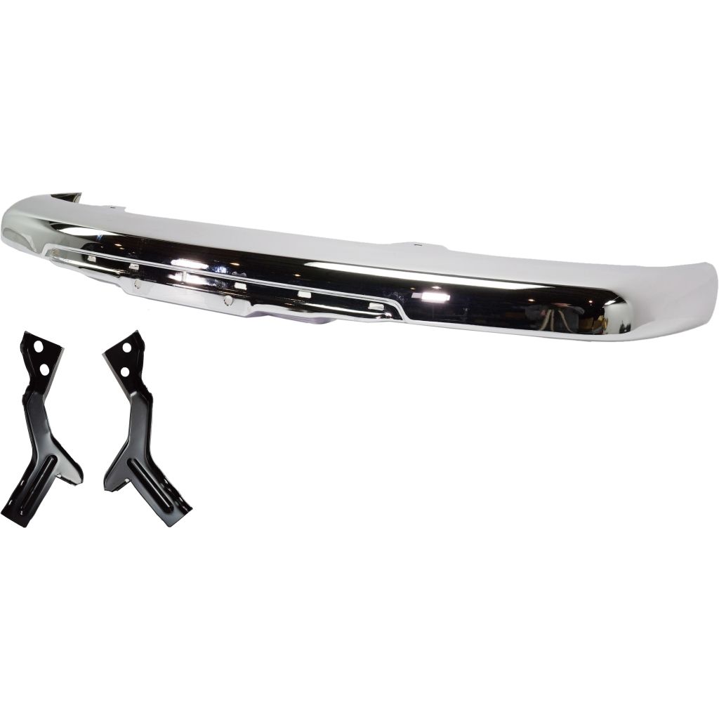 GM TRUCKS & VANS COLORADO (CHEVY) FRONT BUMPER CHROME (W/ BRACE BRKT) OEM#19210442 2004-2012 PL#GM1002460
