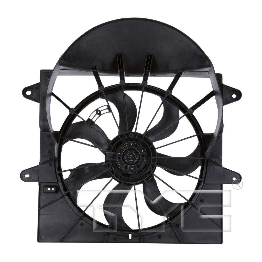 JEEP COMMANDER RADIATOR & A/C FAN ASSEMBLY (3.7/4.7L)(SINGLE FAN) OEM#5143209AB-PFM 2006-2009 PL#CH3117102