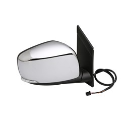 DODGE TRUCKS & VANS GRAND CARAVAN DOOR MIRROR RIGHT (Passenger Side) PWR/HTD/SIGNAL/PWR-FOLD (WO/SIDE OBJECT)(CHR CVR) OEM#5113350AN (P) 2008-2016 PL#CH1321386