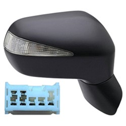 HONDA CIVIC HYBRID DOOR MIRROR RIGHT (Passenger Side) PWR HTD (W/SIGNAL LAMP) OEM#76200SNRC02ZM 2009-2011 PL#HO1321216
