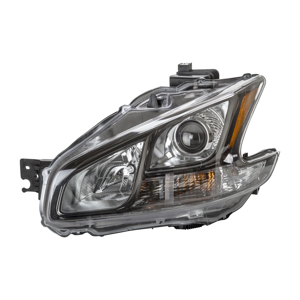 NISSAN MAXIMA HEAD LAMP ASSY LEFT (Driver Side) ( HID)(SMOKE LENS) OEM#26060ZY80A 2011-2015 PL#NI2502205
