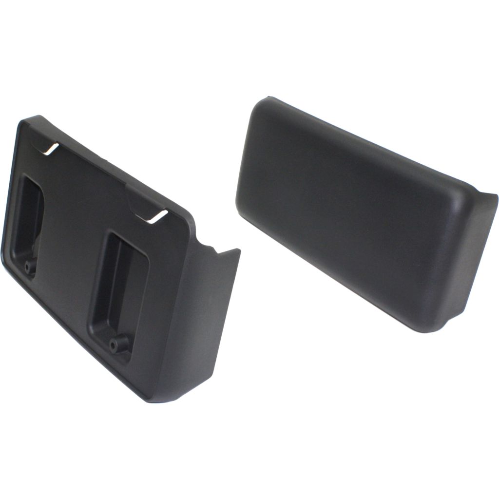 FORD TRUCKS & VANS FORD/PU (F150)(EXC SVT RAPTOR) FRONT BUMPER GUARD PAD SET (RH&LH)(W/ LICENSE ON LEFT (Driver Side) PAD)(STEEL BMP) 3.5L TURBO OEM#BL3Z17E811AA 2009-2014 PL#FO1053101