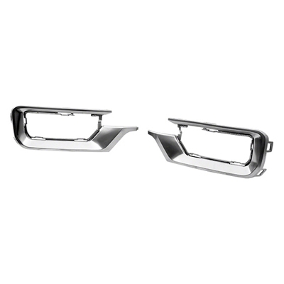 GM TRUCKS & VANS ACADIA / ACADIA LIMITED FOG LAMP COVER MOLDING LEFT (Driver Side) SATIN CHROME OEM#22814530 (P) 2013-2017 PL#GM1038158